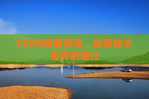 CSDN博客预览,探索技术世界的窗口
